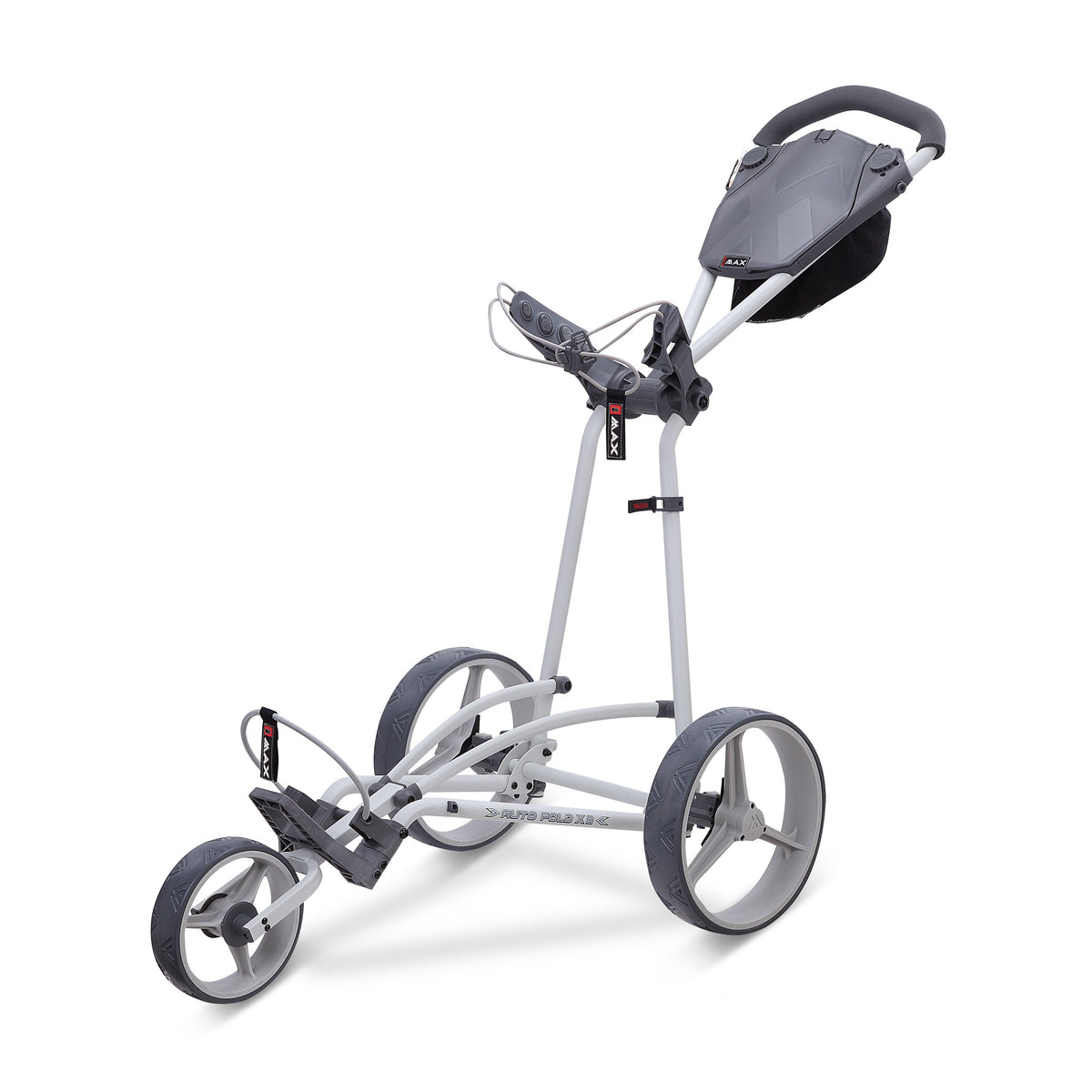 BIG MAX Autofold X2 trolley, grey and charcoal