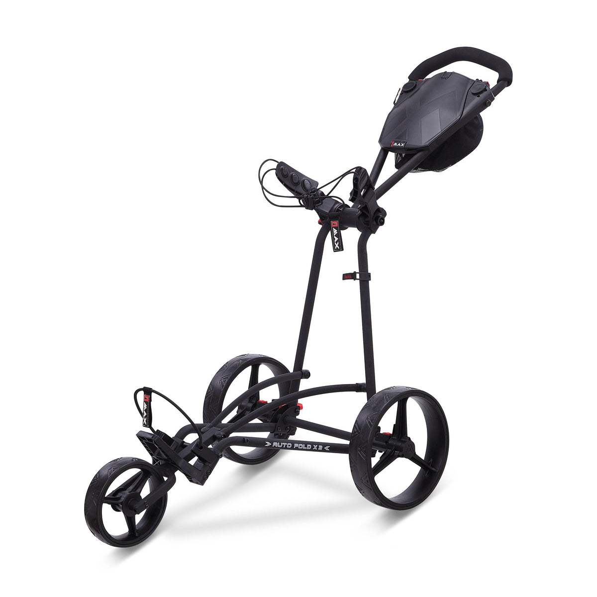 BIG MAX Autofold X2 golf trolley, phantom black
