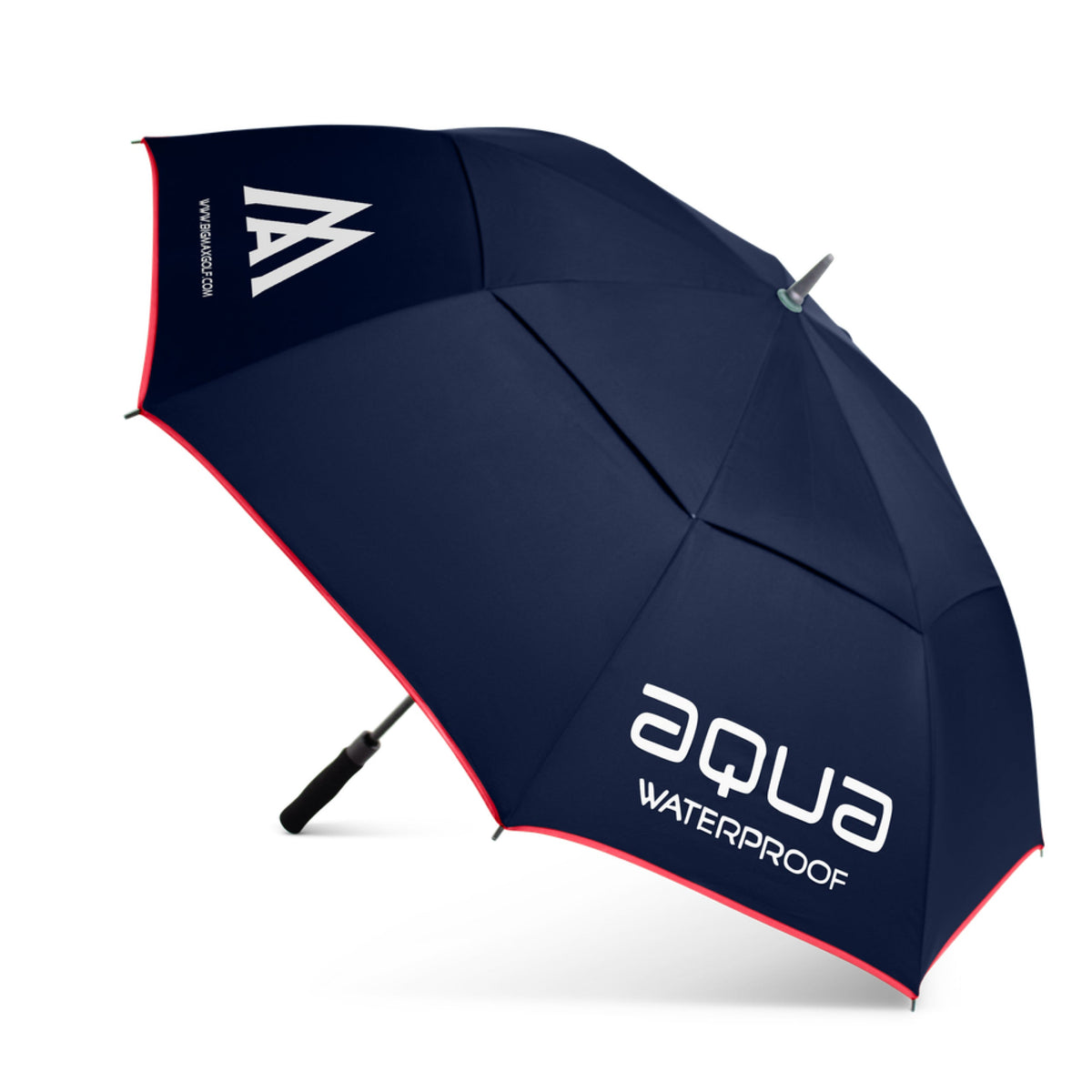 BIG MAX AQUA golf umbrella, navy and red