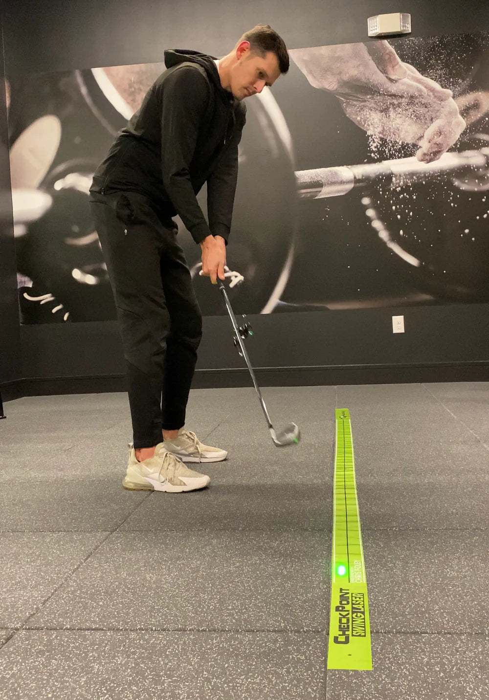 Tracing the swing path with the Check Point system