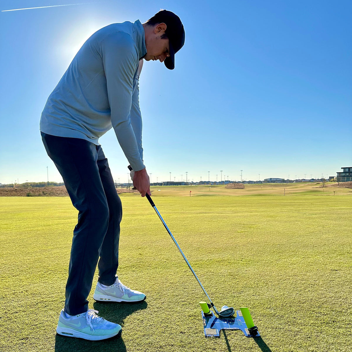 Using the EyeLine Golf Speed Trap 4S on the range