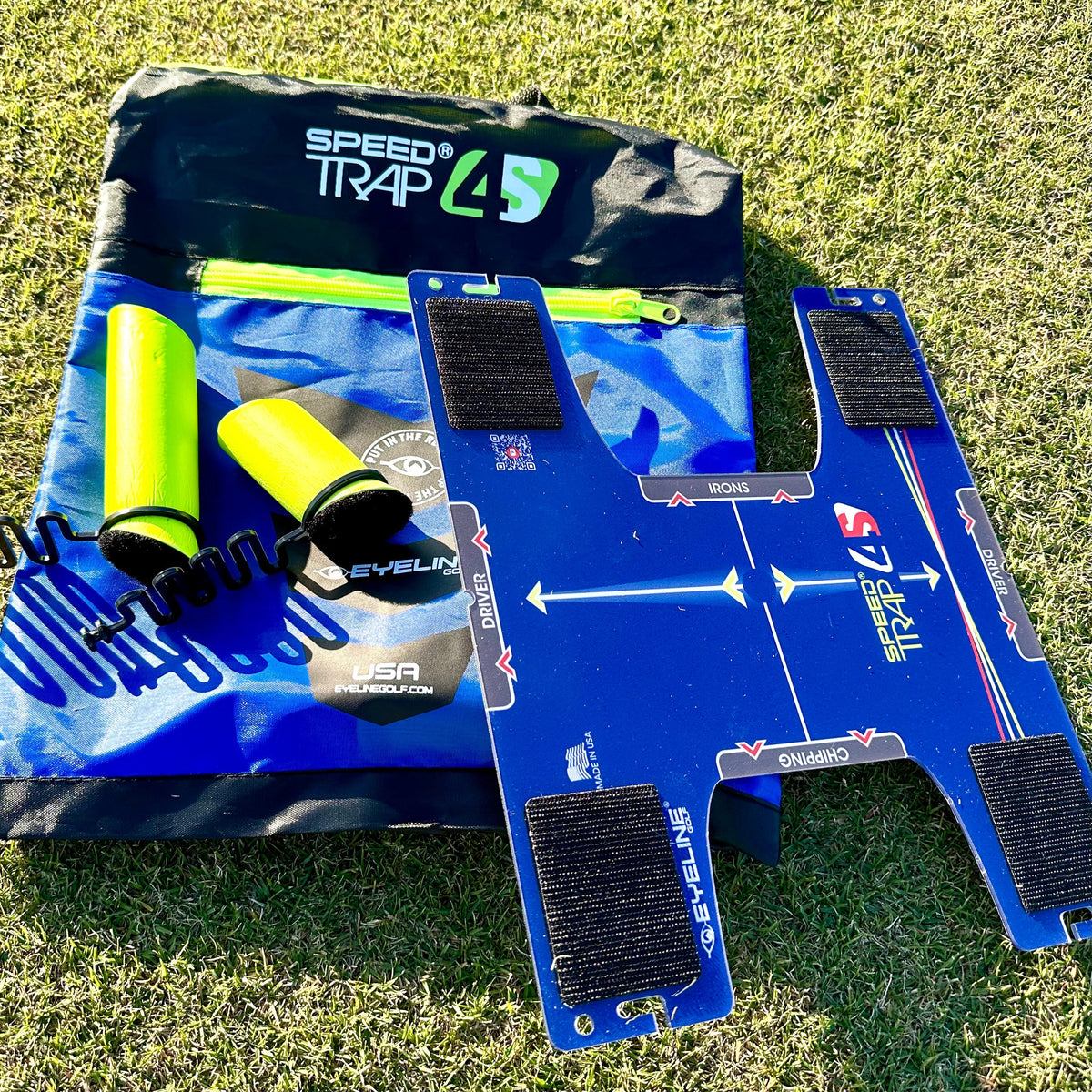 Speed Trap 4S base, speed rods and carry bag