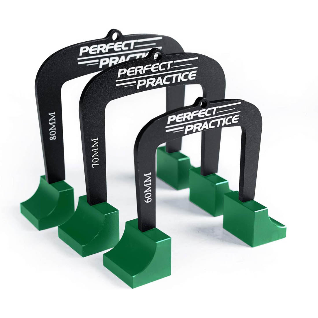 Perfect Practice Putting Gates, set of three